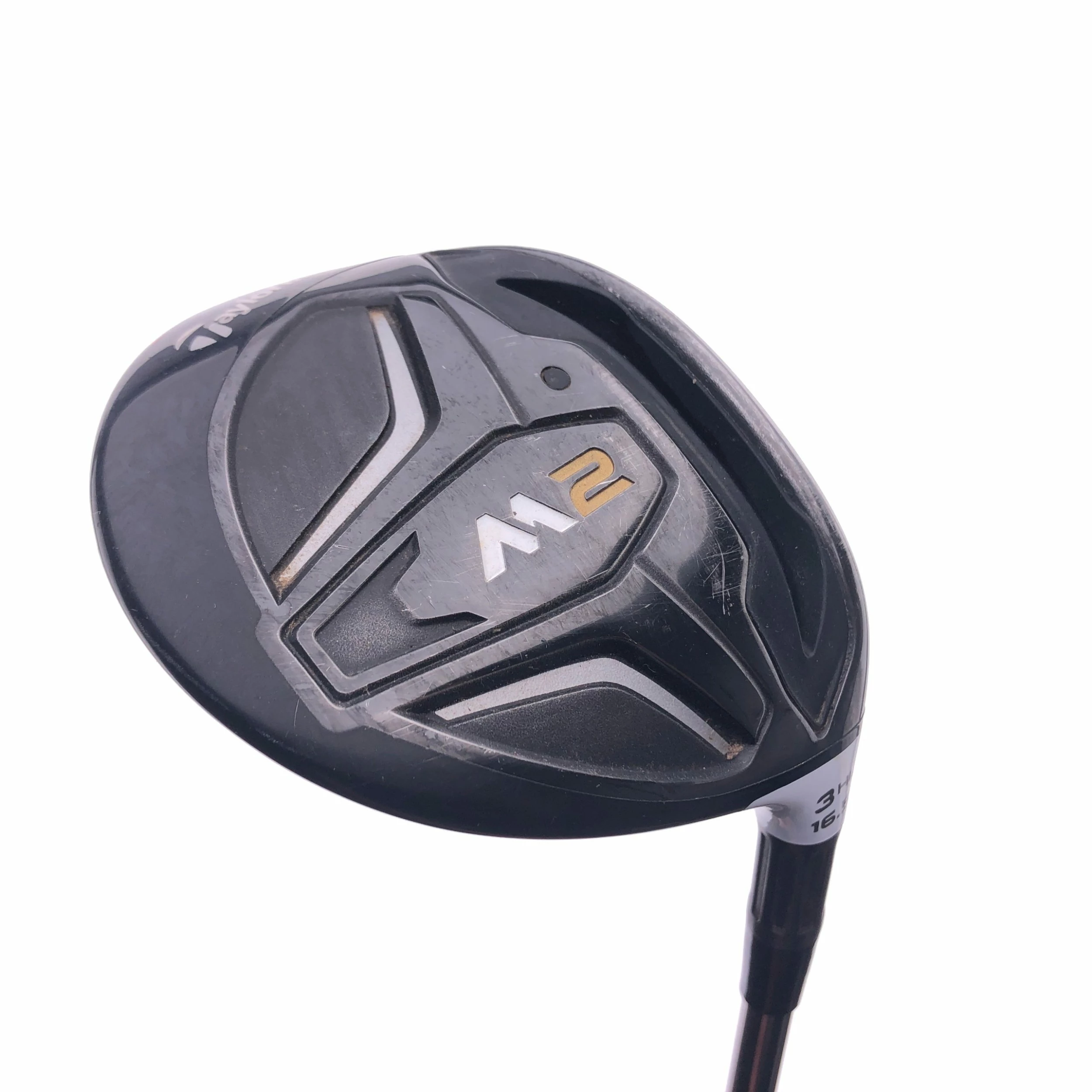 Used TaylorMade M2 2016 3 HL Wood / 16.5 Degrees / Elements Chrome 7F5T X-Flex - Image 2
