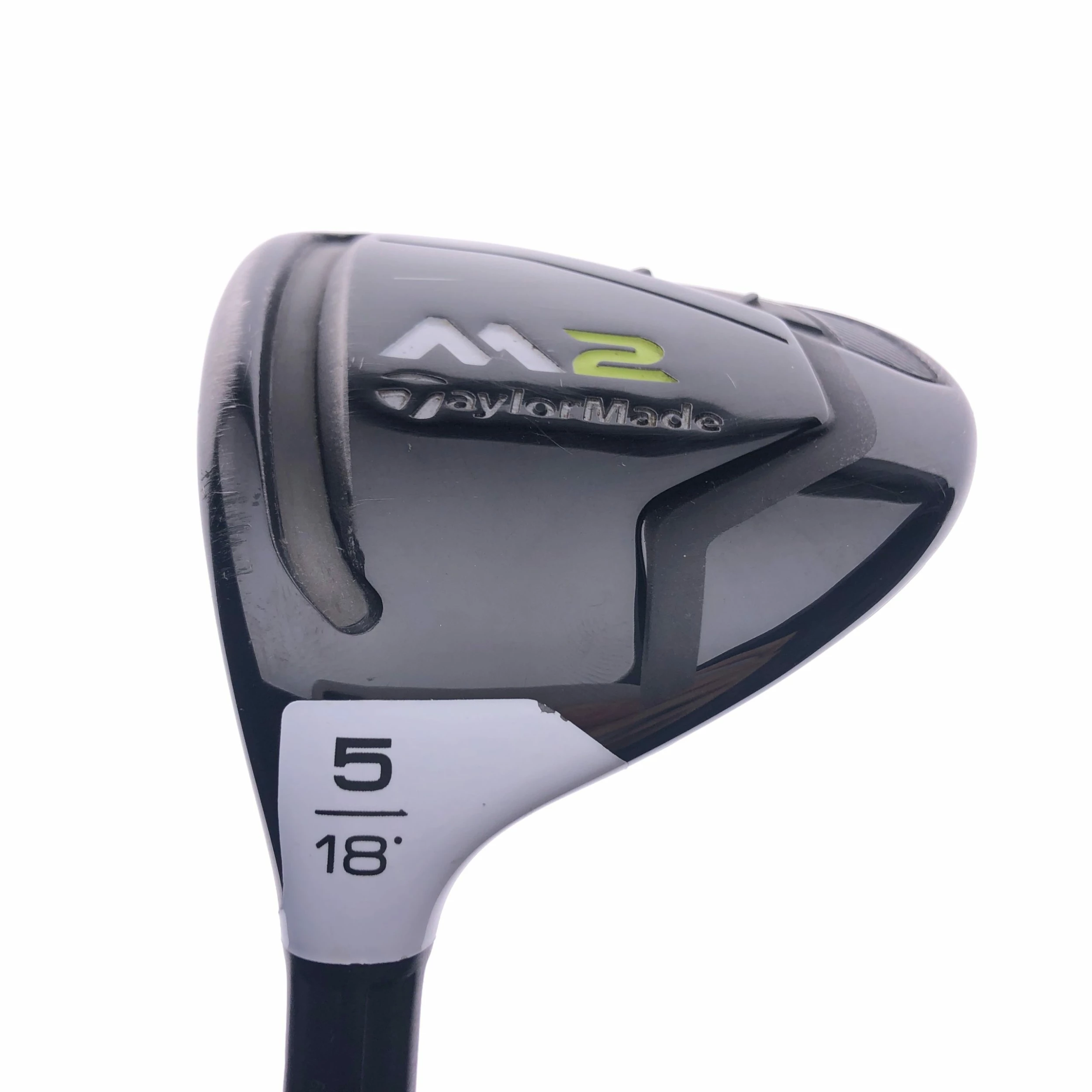 Used TaylorMade M2 2017 5 Fairway Wood / 18 Degrees / Reax Regular / Left-Handed - Image 2