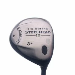 Used Callaway Big Bertha Steelhead III 3+ Fairway Wood / 13 Degrees / Stiff Flex