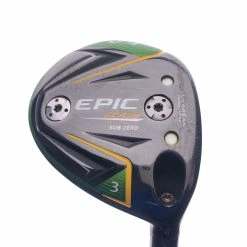 Used Callaway EPIC Flash Sub Zero 3 Wood / 15 Degrees / X-Stiff AutoFlex
