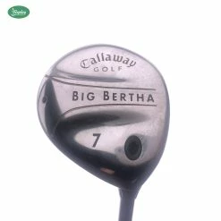 Used Callaway Big Bertha 2004 7 Fairway Wood / 22 Degrees / Callaway Ladies Flex