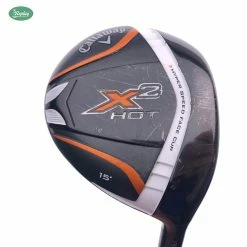 Used Callaway X2 Hot Pro 3 Wood / 15 Degrees / Grafalloy ProLaunch Red 75 X-Flex