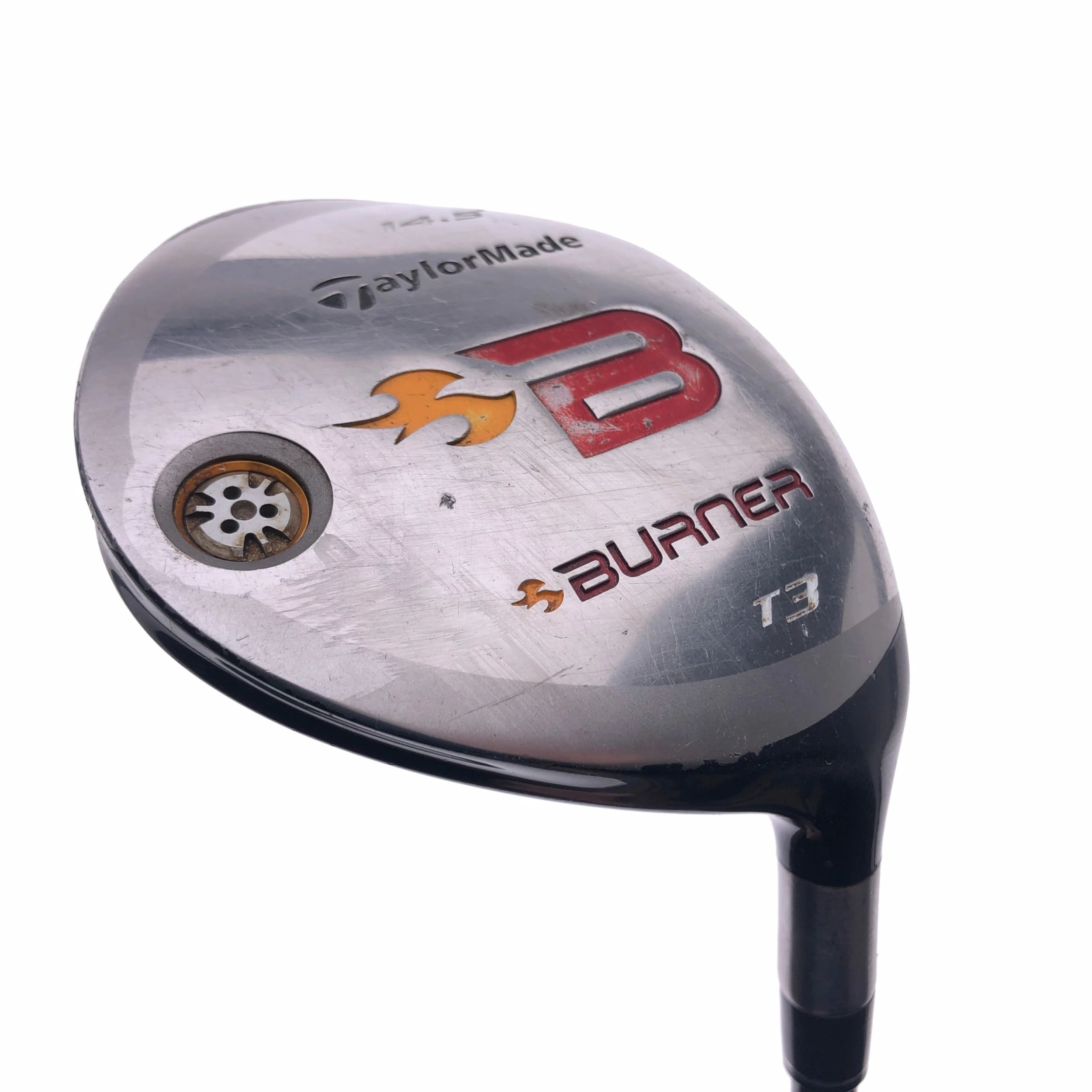 Used TaylorMade Burner 2009 3 Fairway Wood / 14.5 Degrees / REAX 70 Stiff Flex - Image 2