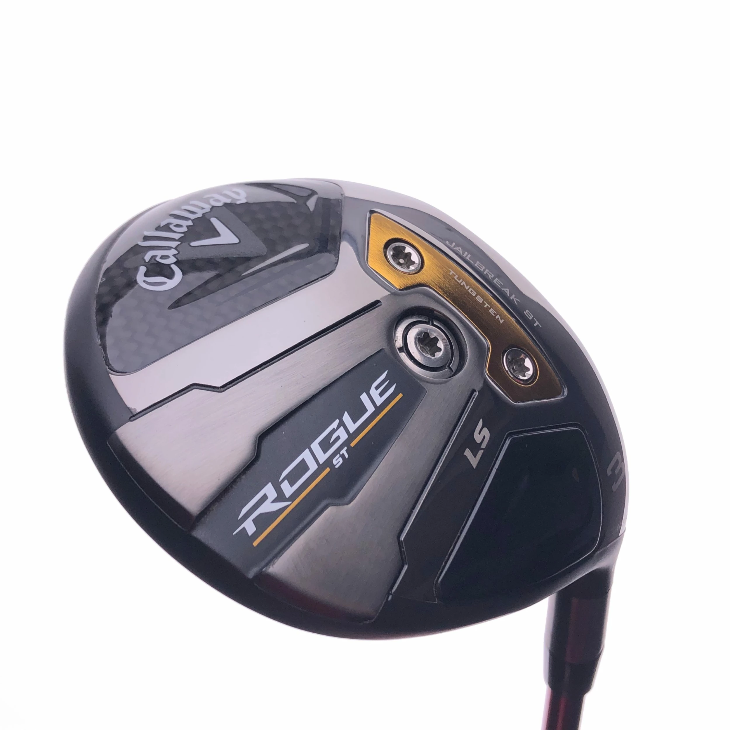 Used TOUR ISSUE Callaway Rogue ST LS 3 Wood / 15 Degrees / VELOCORE Red X-Stiff - Image 2