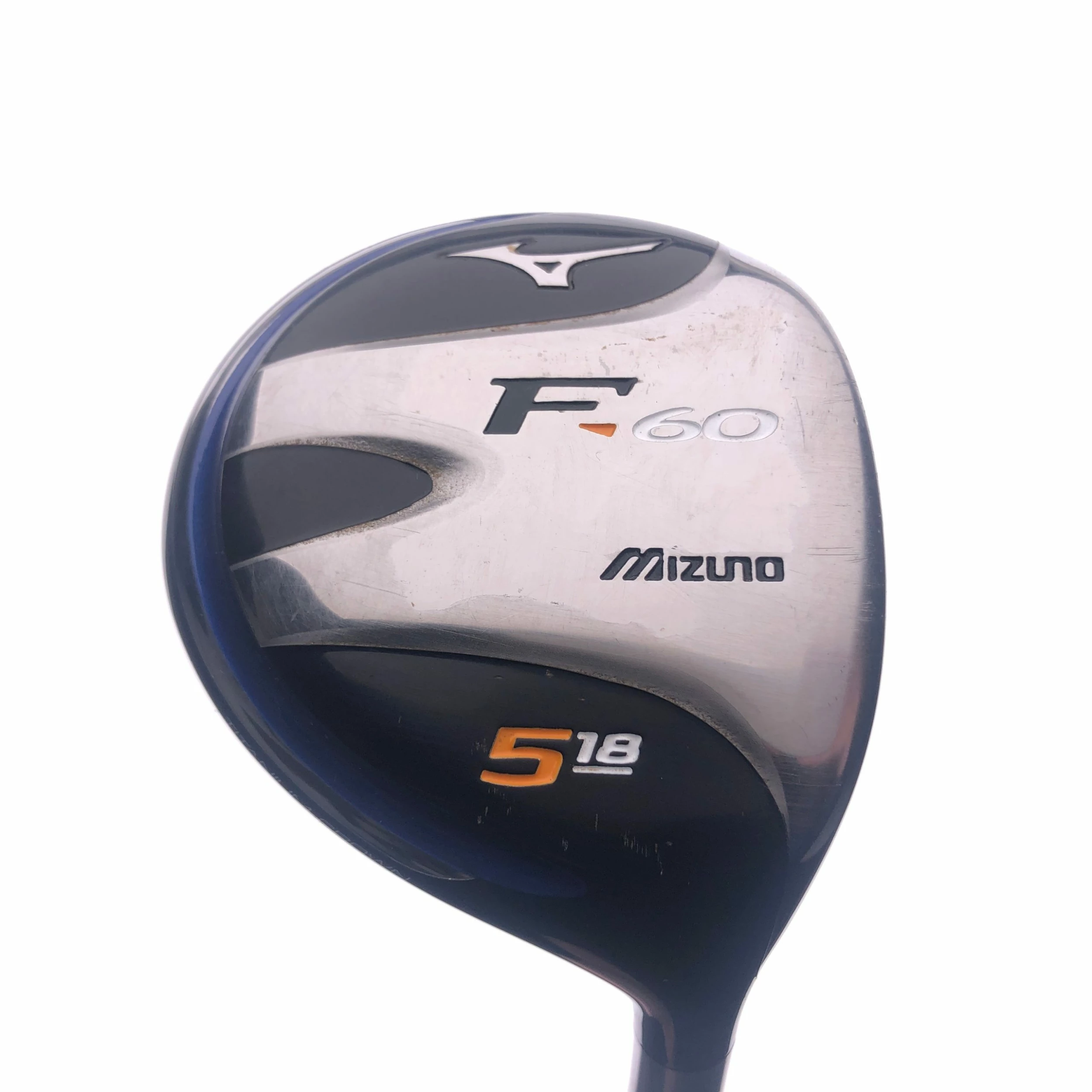 Used Mizuno F-60 5 Fairway Wood / 18 Degrees / Pro Launch Blue Regular Flex