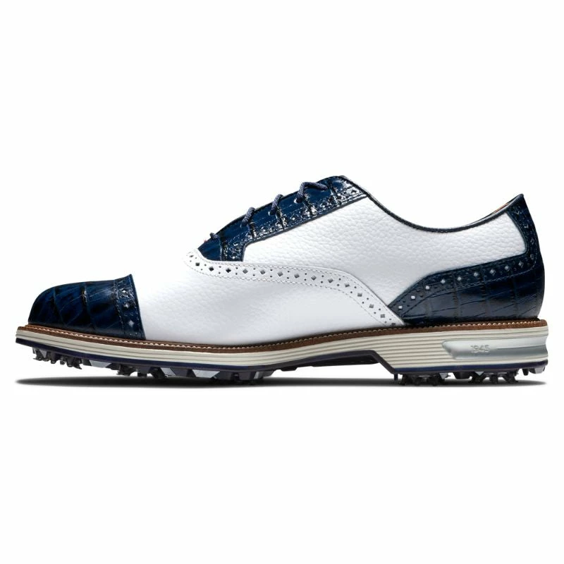 FootJoy Premiere Series Tarlow Golf Shoes - #53904 White / Navy - Image 3