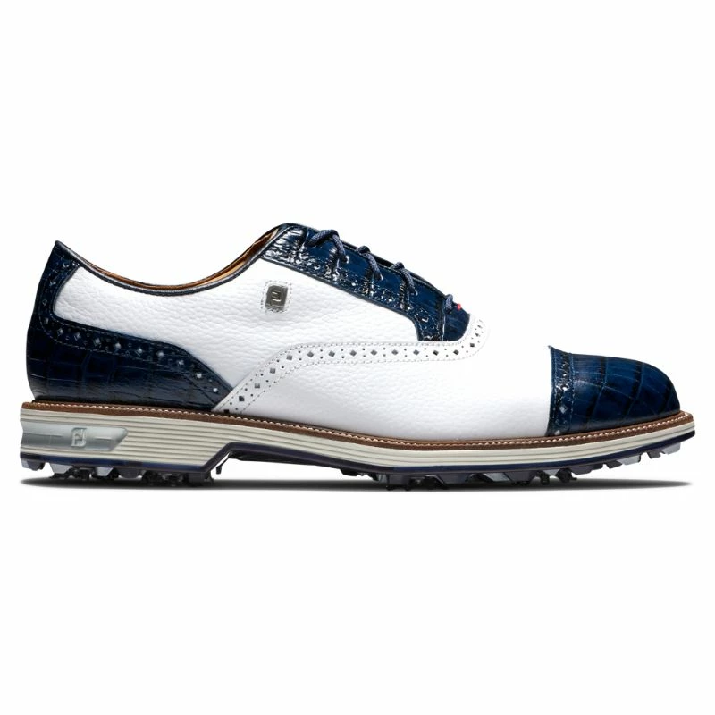 FootJoy Premiere Series Tarlow Golf Shoes - #53904 White / Navy