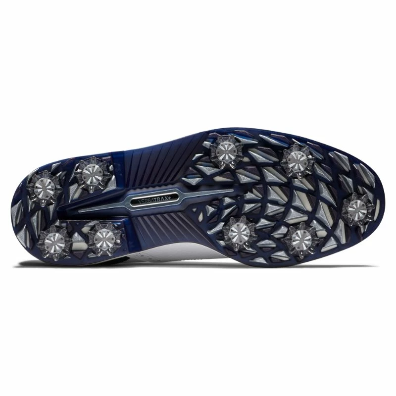 FootJoy Premiere Series Tarlow Golf Shoes - #53904 White / Navy - Image 5