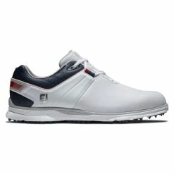FootJoy Pro SL Golf Shoes - #53074 White / Navy / Red