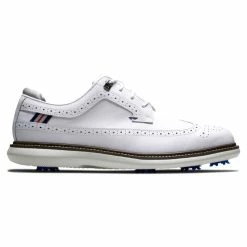 FootJoy Traditions Golf Shoes - #57910 White