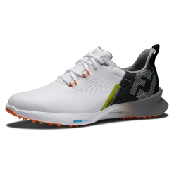 FootJoy FJ Fuel Golf Shoes - White/Black/Orange