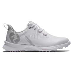 FootJoy FJ Fuel Women's Golf Shoes - White/White/Pink