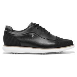 FootJoy FJ Traditions Shield Tip Women's Golf Shoes - Black