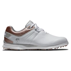 FootJoy Pro|SL Women's Golf Shoes - White/Rose