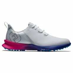 FootJoy Fuel Sport Golf Shoes - #55455 White / Pink / Blue