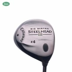 Used Callaway Steelhead III 4+ Fairway Wood / 16.5 Degrees / Callaway Uniflex