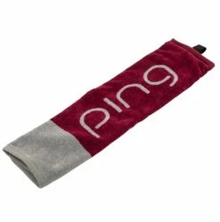 Fairway Golf UK Ping Ladies Trifold Golf Towel - Purple/Grey