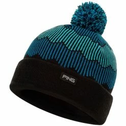 Fairway Golf UK Ping Golf Ziggy Bobble Hat - Black Multi