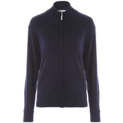 ProQuip CHLOE Ladies Lined Merino Cardigan - Navy