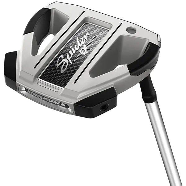 TaylorMade Golf Taylormade Spider EX Platinum/White Flow Neck Putter - Image 4